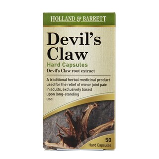 Holland & Barrett Devils Claw 427mg 50 Capsules