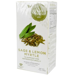 Heath & Heather Sage & Lemon Myrtle 20 Tea Bags