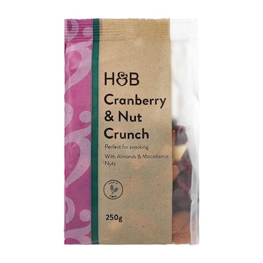 Holland & Barrett Cranberry & Nut Crunch 250g image 1