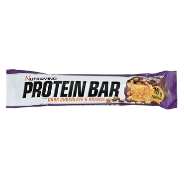Review of Nutramino Protein Bar Dark Chocolate & Orange 12 x 64g