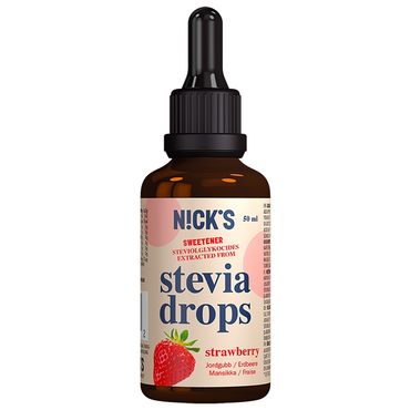 Review of Nick's Strawberry Stevia Drops 50ml