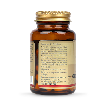 Solgar CoQ-10 200mg 30 Vegi Capsules image 2