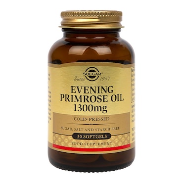 Solgar Evening Primrose Oil 1300mg 30 Softgels image 1