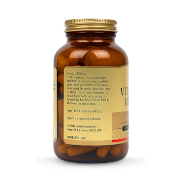 Solgar Vitamin C 1000mg 100 Vegi Capsules image 2