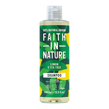 Faith In Nature Lemon & Tea Tree Shampoo 400ml image 1