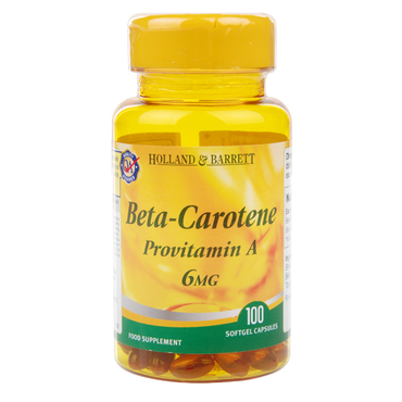 Review of Holland & Barrett BetaCarotene 100 Capsules 6mg
