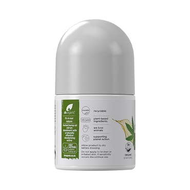 Dr Organic Hemp Oil Deodorant 50ml image 2
