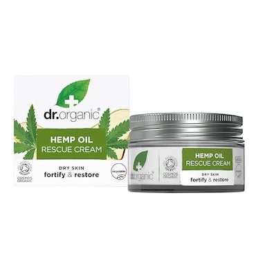 Dr Organic Hemp Oil 24hr Rescue Cream 50ml image 1