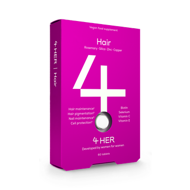 Review of 4Her Hair Supplements For Women 60 Vegan Tablets