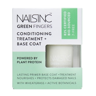 Nails Inc Green Fingers Bio Sourced Treatment and Base Coat 10ml