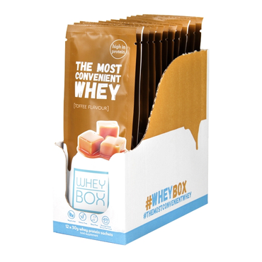 Review of Whey Box Toffee Sachet 12 x 30g