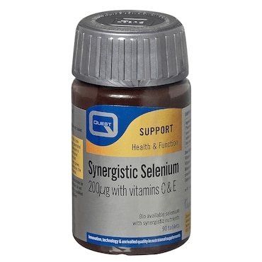 Quest Vitamins Selenium 90 Tablets 200ug