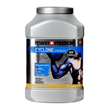 Review of MaxiMuscle Cyclone Powder Banana 1.26kg
