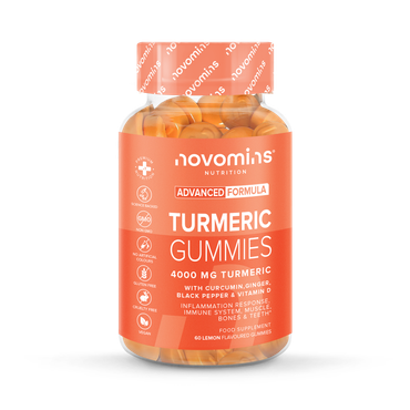 Novomins Turmeric 4000mg Lemon Flavoured 60 Gummies