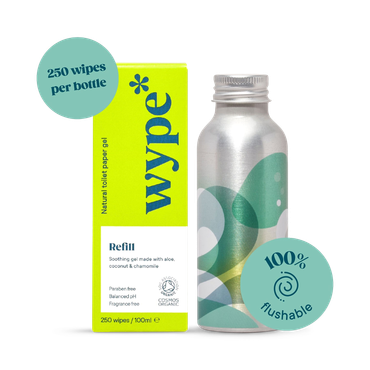 Wype Refill Gel For Toilet Paper 100ml