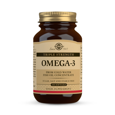 Solgar Triple Strength Omega-3 100 Softgel Capsules