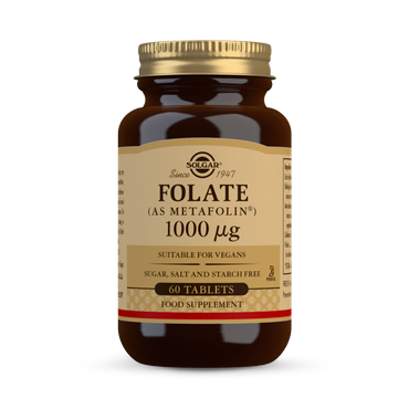 Review of Solgar Folate (As Metafolin) 1000µg 60 Tablets