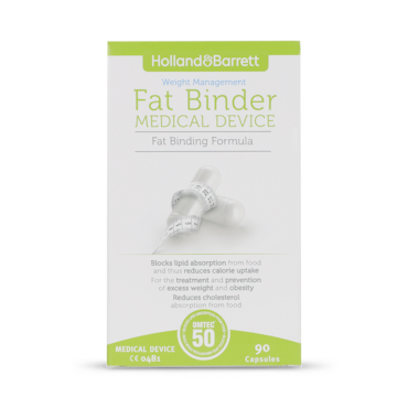 Holland & Barrett Fat Binder 45 Day Supply 90 Capsules image 1