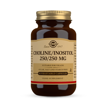 Review of Solgar Choline 250mg / Inositol 250mg Vegetable 50 Capsules
