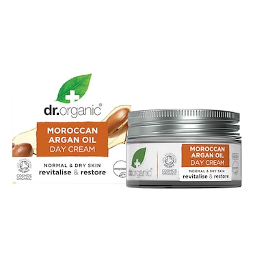 Dr Organic Moroccan Argan Oil Day Cream 50ml image 1