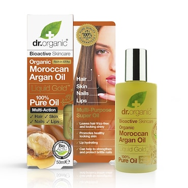Dr Organic Pure Moroccan Argan Oil 50ml image 1