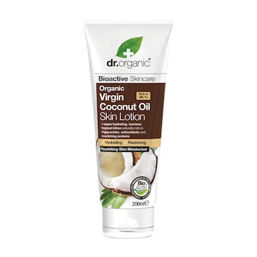 Dr Organic Virgin Coconut Oil Skin Lotion 200ml image 1