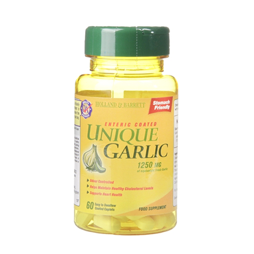 Holland & Barrett Unique Garlic 60 Tablets 1250mg