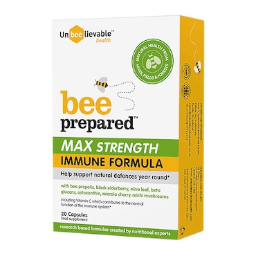 Unbeelievable Health Bee Prepared Max Strength 20 Capsules image 1