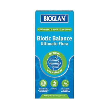 Bioglan Biotic Balance Ultimate Flora 30 Capsules image 1