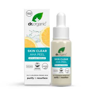 Review of Dr Organic Skin Clear Aha Peel Serum 30ml