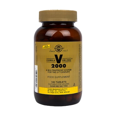 Solgar Formula VM-2000 180 Tablets image 1