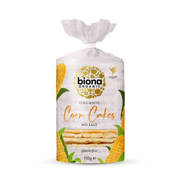 Review of Biona Organic Corn Cakes No Salt 100g