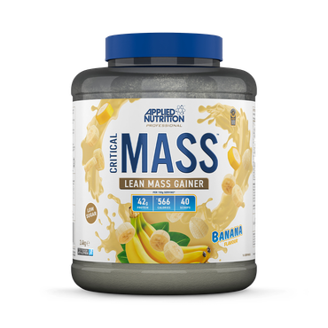 Review of Applied Nutrition Critical Mass Professional Lean Mass Gainer Banana 2.4kg (16 Servings)