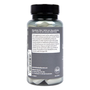 PE Nutrition L-Lysine 1000mg 60 Tablets image 3