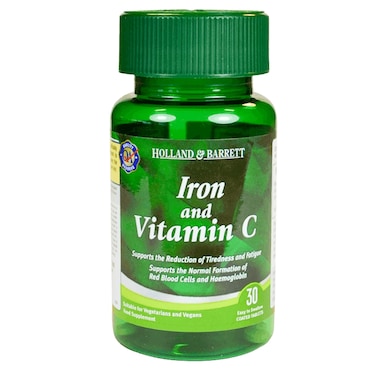 Express Giveaway Holland & Barrett Iron + C 30 Tablets