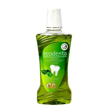 Ecodenta Multifunctional Mouthwash with Sage, Aloe Vera Extract & Mint Oil 480ml