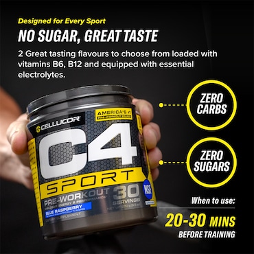 Cellucor C4 Sport Pre-Workout Fruit Punch 270g image 3