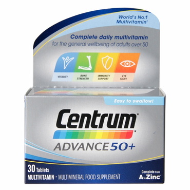 Centrum Advance 50+ 30 Tablets
