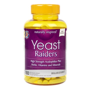 Holland & Barrett Yeast Raiders 150 Capsules