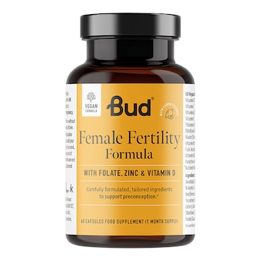 Bud Nutrition Female Fertility Formula 60 Capsules image 1