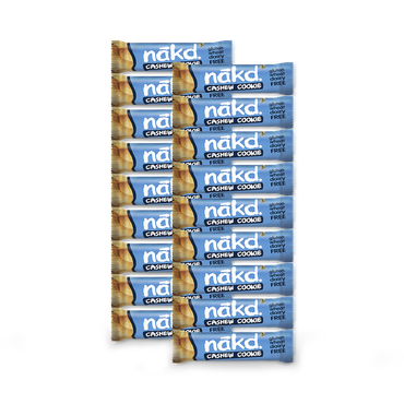 Nakd Raw Fruit & Nut Cashew Cookie Nut Bars 18 x 35g