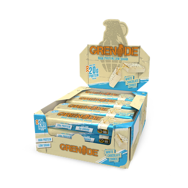 Review of Grenade White Chocolate Cookie Protein Bar 12 x 60g