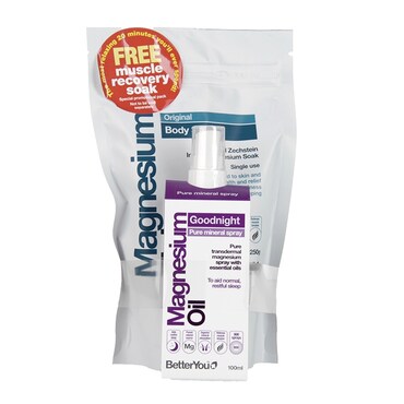 BetterYou Goodnight Spray & Magnesium Flakes 150g