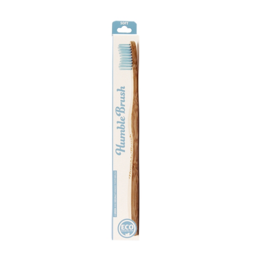 Review of Humble Brush Adults Soft Bristle Toothbrush Blue