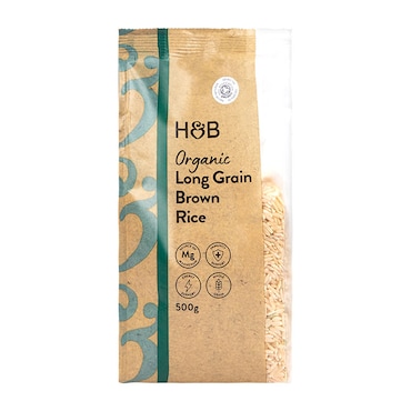 Holland & Barrett Organic Wholegrain Long Grain Rice 500g image 1