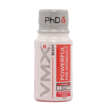 Review of PhD VMX2 Shot Raspberry Rush 12 x 60ml