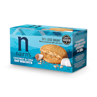 Nairn's Coconut & Chia Oat Biscuits 200g