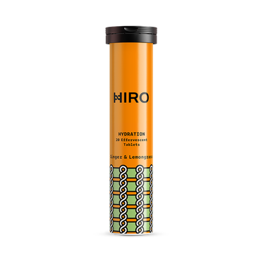 Review of HIRO Hydration - Ginger & Lemongrass (Electrolyte Tablets) 20 Tablets