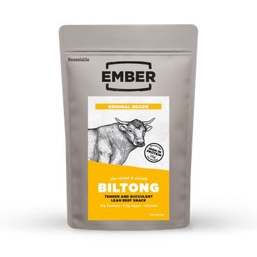 Review of Ember Biltong Beef Jerky Original 250g
