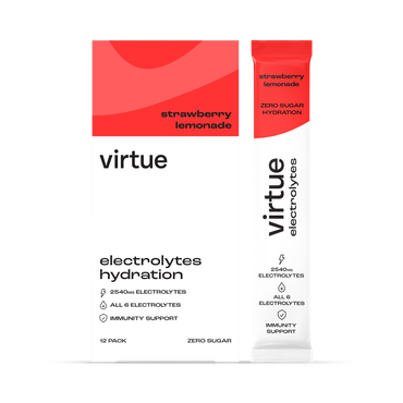 Review of Virtue Electrolytes Hydration - Strawberry Lemonade 12 Sachets